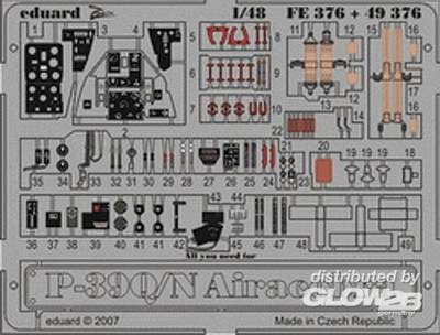 8591437383764 - FE376 - P-39Q N Airacobra für Hasegawa-Bausatz in 148 8591437383764 - FE376 - P-39Q N Airacobra für Hasegawa-Bausatz in 148