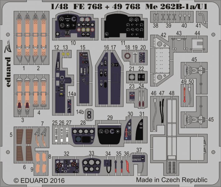 mit 48 günstig Kaufen-Messerschmitt Me 262 B-1a/U1 [HobbyBoss]. Messerschmitt Me 262 B-1a/U1 [HobbyBoss] <![CDATA[Eduard / FE768 / 1:48]]>. 