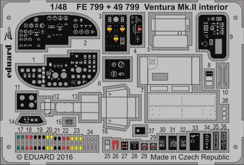 Ventura  günstig Kaufen-Ventura Mk.II [Revell]. Ventura Mk.II [Revell] <![CDATA[Eduard / FE799 / 1:48]]>. 