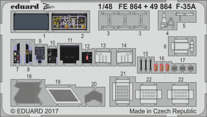 Lockheed Martin günstig Kaufen-F-35A Lockheed Martin Lightning [Meng Model]. F-35A Lockheed Martin Lightning [Meng Model] <![CDATA[Eduard / FE864 / 1:48]]>. 