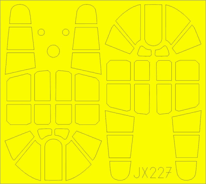 8591437536603 - JX227 - P-40F TFace for Trumpeter in 132 8591437536603 - JX227 - P-40F TFace for Trumpeter in 132