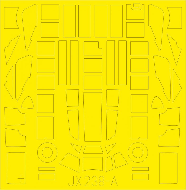 8591437539826 - JX238 - Bf 110C-2 C-7 TFace for Revell in 132 8591437539826 - JX238 - Bf 110C-2 C-7 TFace for Revell in 132