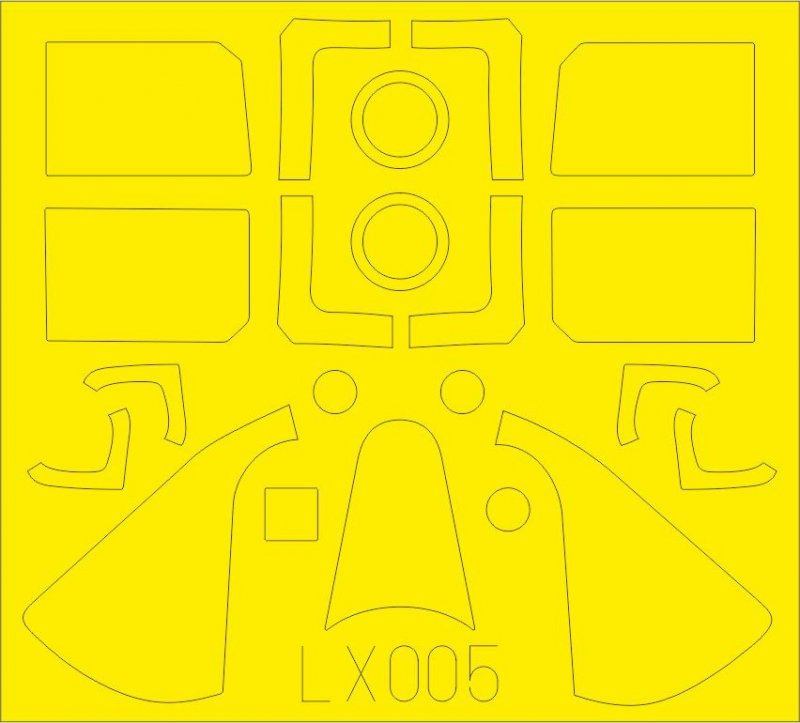 8591437539024 - LX005 - F6F-5 for Airfix in 124 8591437539024 - LX005 - F6F-5 for Airfix in 124
