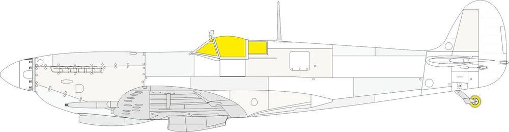 Spitfire F günstig Kaufen-Spitfire Mk.IXc - TFace [Airfix]. Spitfire Mk.IXc - TFace [Airfix] <![CDATA[Eduard / LX008 / 1:24]]>. 