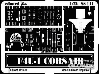 11 IR günstig Kaufen-F4U-1 Corsair. F4U-1 Corsair <![CDATA[Eduard / SS111 / 1:72]]>. 