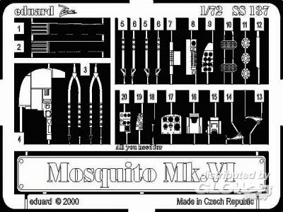 Mk I günstig Kaufen-DH.98 Mosquito Mk.VI. DH.98 Mosquito Mk.VI <![CDATA[Eduard / SS137 / 1:72]]>. 