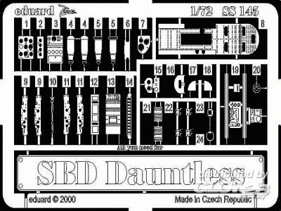 EDU 1 günstig Kaufen-SBD Dauntless. SBD Dauntless <![CDATA[Eduard / SS145 / 1:72]]>. 