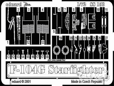 Starfighter günstig Kaufen-F-104G Starfighter. F-104G Starfighter <![CDATA[Eduard / SS153 / 1:72]]>. 