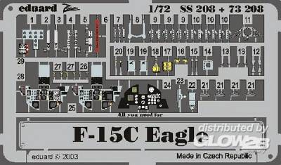 Eagle günstig Kaufen-F-15C Eagle. F-15C Eagle <![CDATA[Eduard / SS208 / 1:72]]>. 