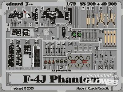 Phantom 2 günstig Kaufen-F-4J Phantom II. F-4J Phantom II <![CDATA[Eduard / SS209 / 1:72]]>. 