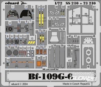 109 A günstig Kaufen-Messerschmitt Bf 109 G-6. Messerschmitt Bf 109 G-6 <![CDATA[Eduard / SS210 / 1:72]]>. 