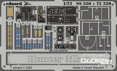 EDU 1 günstig Kaufen-Hunter Mk.6 [Revell]. Hunter Mk.6 [Revell] <![CDATA[Eduard / SS230 / 1:72]]>. 