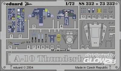 8591437372324 - SS232 - A-10 Thunderbolt II in 172 8591437372324 - SS232 - A-10 Thunderbolt II in 172