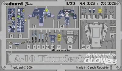 du und günstig Kaufen-A-10 Thunderbolt II. A-10 Thunderbolt II <![CDATA[Eduard / SS232 / 1:72]]>. 