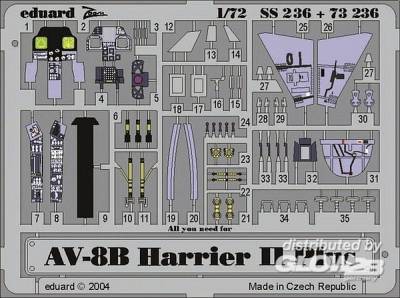 EDU 1 günstig Kaufen-AV-8B Harrier II Plus. AV-8B Harrier II Plus <![CDATA[Eduard / SS236 / 1:72]]>. 