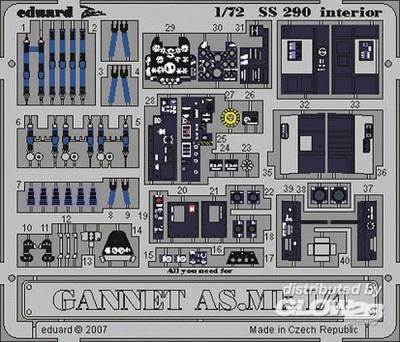 Interior günstig Kaufen-Gannet AS.Mk.1/4 - Interior [Trumpeter]. Gannet AS.Mk.1/4 - Interior [Trumpeter] <![CDATA[Eduard / SS290 / 1:72]]>. 