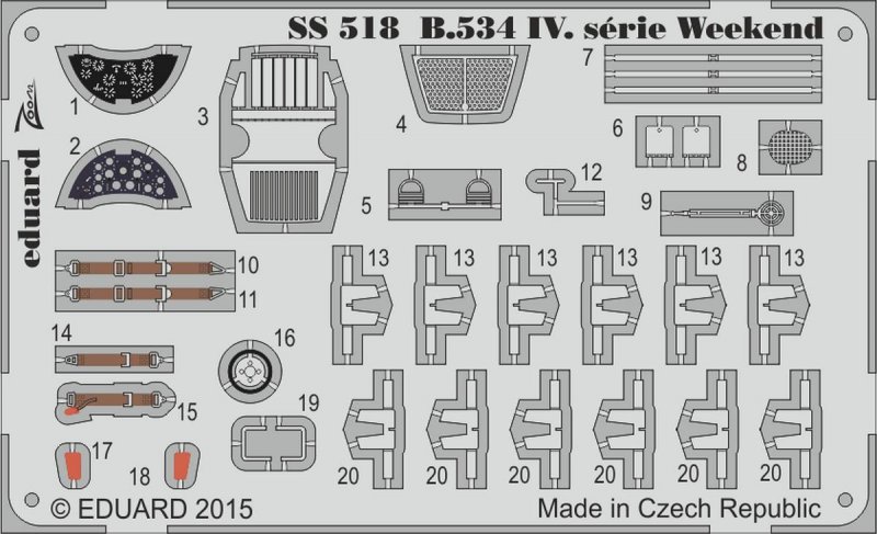 Avia B.534 IV.serie - Weekend Edition [Eduard]