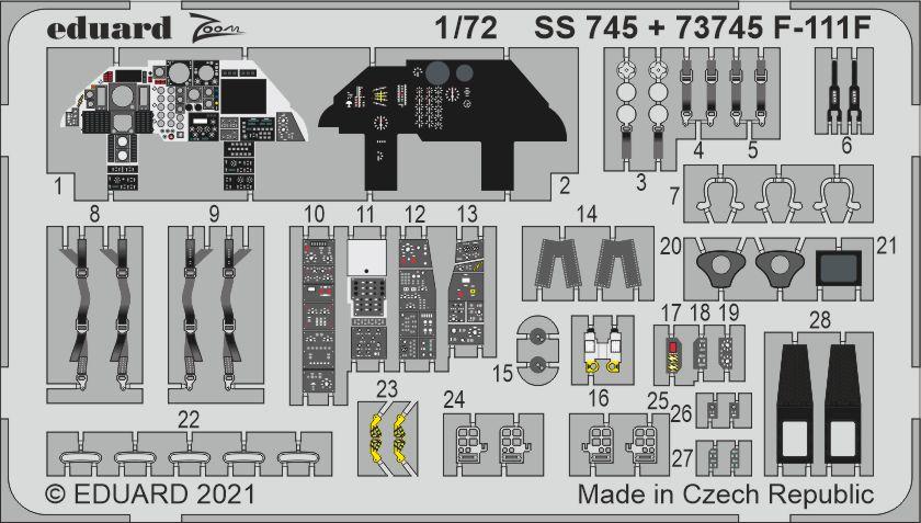 Mr.Hobby günstig Kaufen-F-111F [Hobby 2000]. F-111F [Hobby 2000] <![CDATA[Eduard / SS745 / 1:72]]>. 