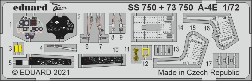 50 75 günstig Kaufen-A-4E Skyhawk [Hobby2000]. A-4E Skyhawk [Hobby2000] <![CDATA[Eduard / SS750 / 1:72]]>. 