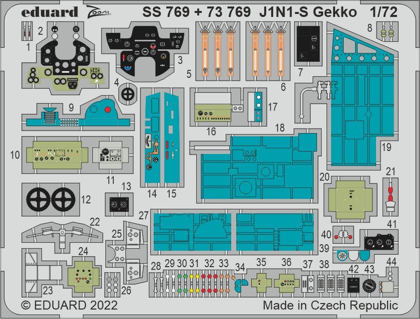 J1N1 S günstig Kaufen-J1N1-S Gekko [Hobby2000]. J1N1-S Gekko [Hobby2000] <![CDATA[Eduard / SS769 / 1:72]]>. 