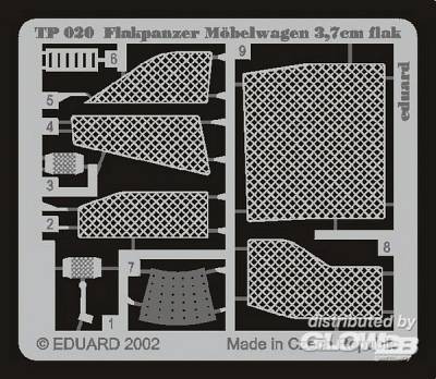 35 cm günstig Kaufen-Flakpanzer Möbelwagen 3,7 cm Flak. Flakpanzer Möbelwagen 3,7 cm Flak <![CDATA[Eduard / TP020 / 1:35]]>. 