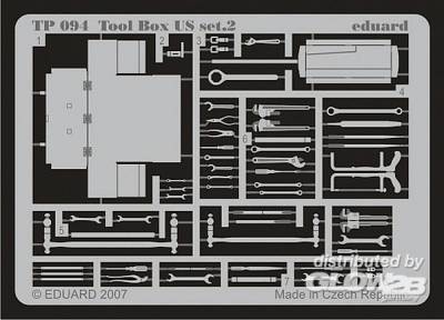 EDU 1 günstig Kaufen-Tool Box US set.2. Tool Box US set.2 <![CDATA[Eduard / TP094 / 1:35]]>. 