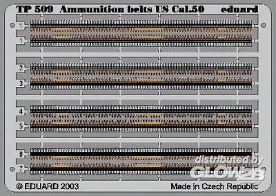 Ammunition belts günstig Kaufen-Ammunition belts US Cal.50, Coloriert.. Ammunition belts US Cal.50, Coloriert. <![CDATA[Eduard / TP509 / 1:35]]>. 