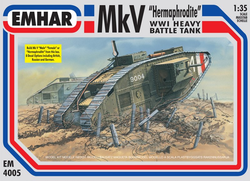 Tank MK günstig Kaufen-Mk V TANK. Mk V TANK <![CDATA[Emhar / 934005 / 1:35]]>. 