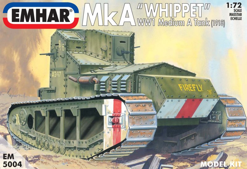 Whippet MkA Britischer Mittelschwerer Panzer