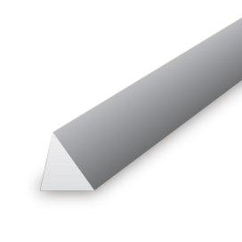Dreiecksprofile, massiv, 350 mm lang, Kantenlänge 1,00 mm (5 Stück)