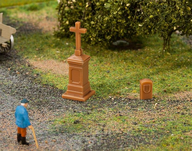 Feldkreuz und Grenzstein