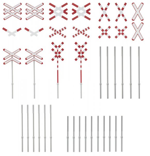 09 1  günstig Kaufen-Internationale Andreaskreuze. Internationale Andreaskreuze <![CDATA[Faller / 180949 / H0]]>. 