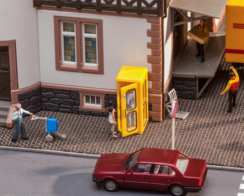 4104090809553 - H0 (187) 180955 - Telefonzelle Bundespost 4104090809553 - H0 (187) 180955 - Telefonzelle Bundespost