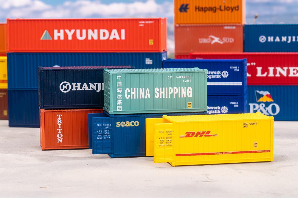 20´ Container, 5er-Set