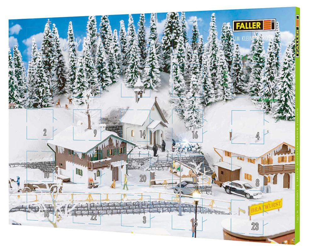 TS 27  günstig Kaufen-FALLER Adventskalender Figuren - Spur N. FALLER Adventskalender Figuren - Spur N <![CDATA[Faller / 272001 / N]]>. 