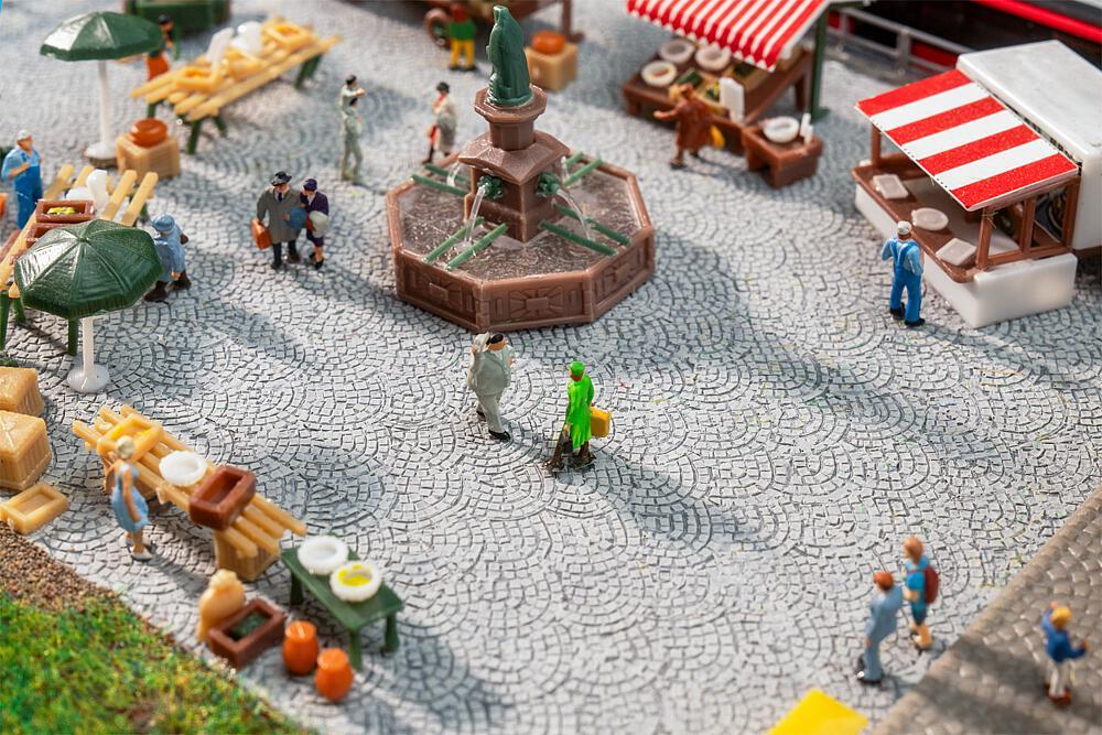 4104090723125 - PREMIUM Straßenfolie Römisches Kopfsteinpflaster