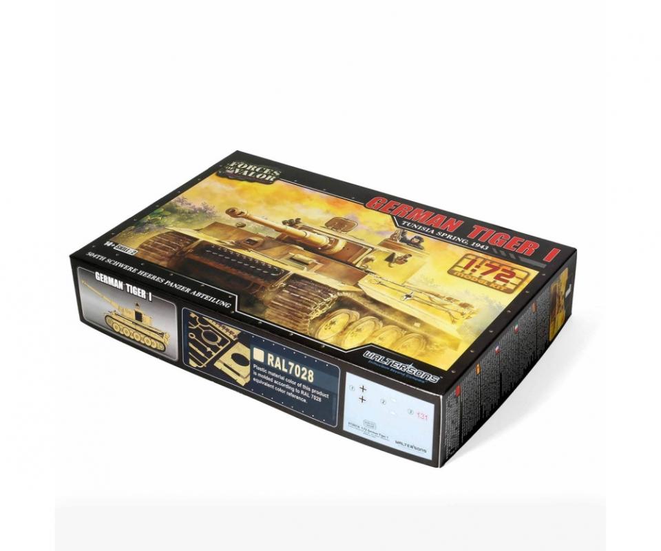 CE 19 günstig Kaufen-Dt. Tiger I DAK 1943 fr. Prod. Kit. Dt. Tiger I DAK 1943 fr. Prod. Kit <![CDATA[Forces of Valor / 10040 / 1:72]]>. 