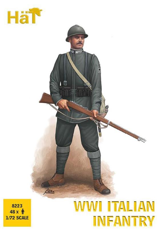 US Infanterie günstig Kaufen-WWI - Italienische Infanterie. WWI - Italienische Infanterie <![CDATA[HäT Industrie / 8223 / 1:72]]>. 