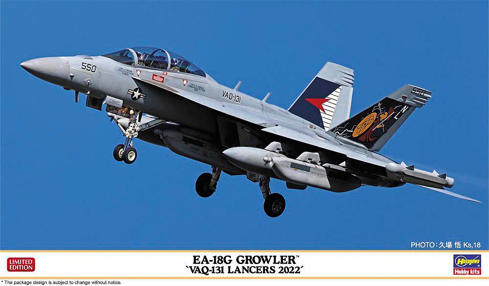 18 o  günstig Kaufen-EA-18G Growler VAQ-131 Lancers 2022.. EA-18G Growler VAQ-131 Lancers 2022. <![CDATA[Hasegawa / 2432 / 1:72]]>. 