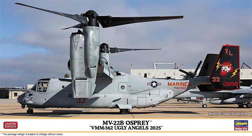 Mv-22B Osprey VMM-362 Ugly Angels 2025