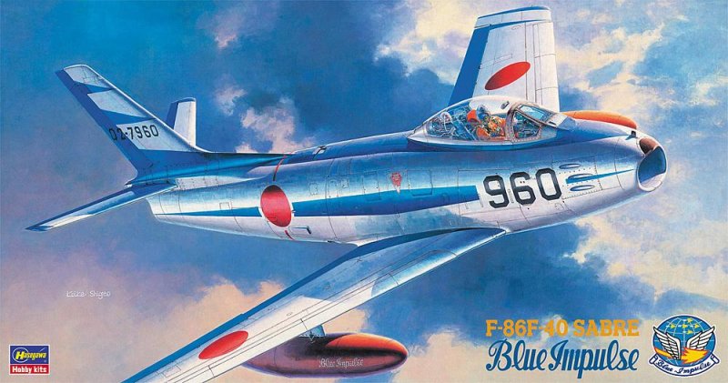 AW 15 günstig Kaufen-F86F-40 Sabre, Blue impulse. F86F-40 Sabre, Blue impulse <![CDATA[Hasegawa / 607215 / 1:48]]>. 