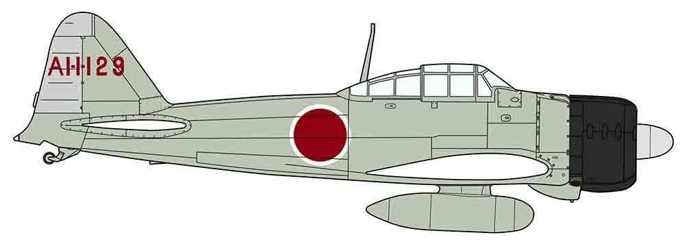 4967834075597 - Mitsubishi A6M2B Zero Fighter Type 21