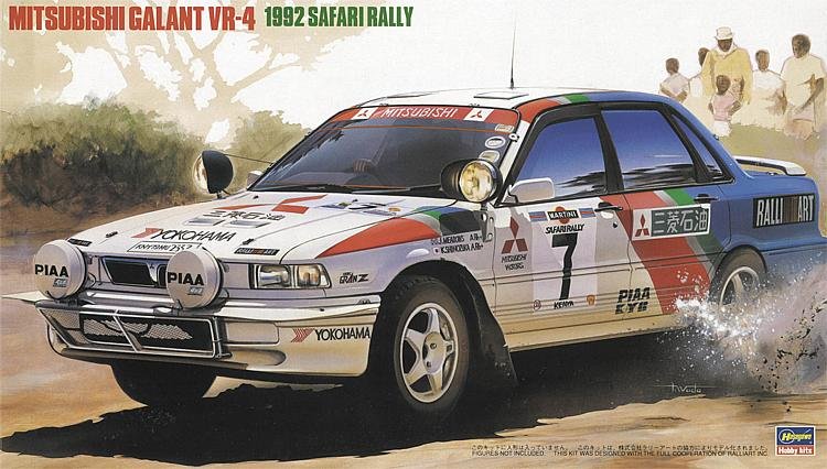 TS 24 günstig Kaufen-Mitsubishi Galant VR4, 1992 Safari Rally. Mitsubishi Galant VR4, 1992 Safari Rally <![CDATA[Hasegawa / 620307 / 1:24]]>. 