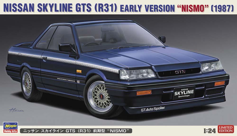 KY 037 günstig Kaufen-Nissan Skyline GTS R31, Nismo. Nissan Skyline GTS R31, Nismo <![CDATA[Hasegawa / 620378 / 1:24]]>. 