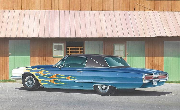 Ford Thunderbird лоурайдер