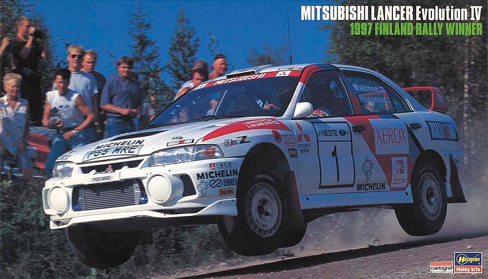 bis 2 günstig Kaufen-Mitsubishi Lancer Evo IV,Finnland Rally 1997. Mitsubishi Lancer Evo IV,Finnland Rally 1997 <![CDATA[Hasegawa / 20480 / 1:24]]>. 