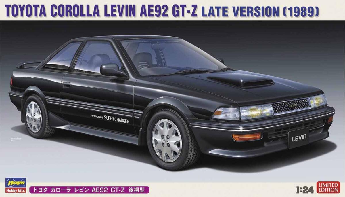 late günstig Kaufen-Toyota Corolla Levin, AE92 GT-Z Late. Toyota Corolla Levin, AE92 GT-Z Late <![CDATA[Hasegawa / 20486 / 1:24]]>. 