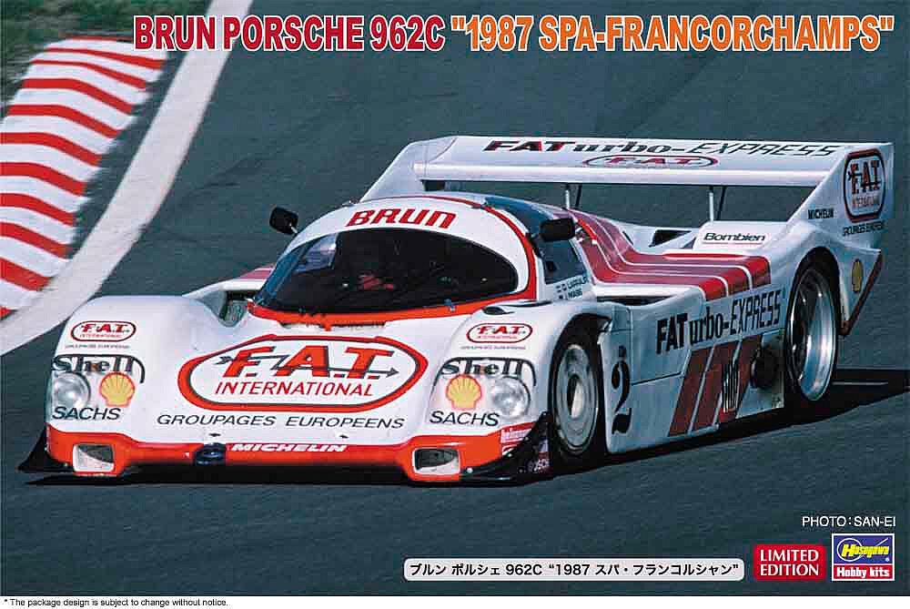 Brun Porsche 962C, 1987 SPA Francorchamps