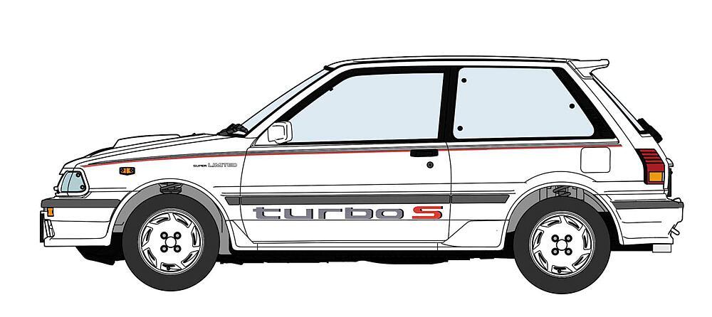 20 24 günstig Kaufen-Toyota Starlet EP71 Turbo S, 3-Türer. Toyota Starlet EP71 Turbo S, 3-Türer <![CDATA[Hasegawa / 20508 / 1:24]]>. 