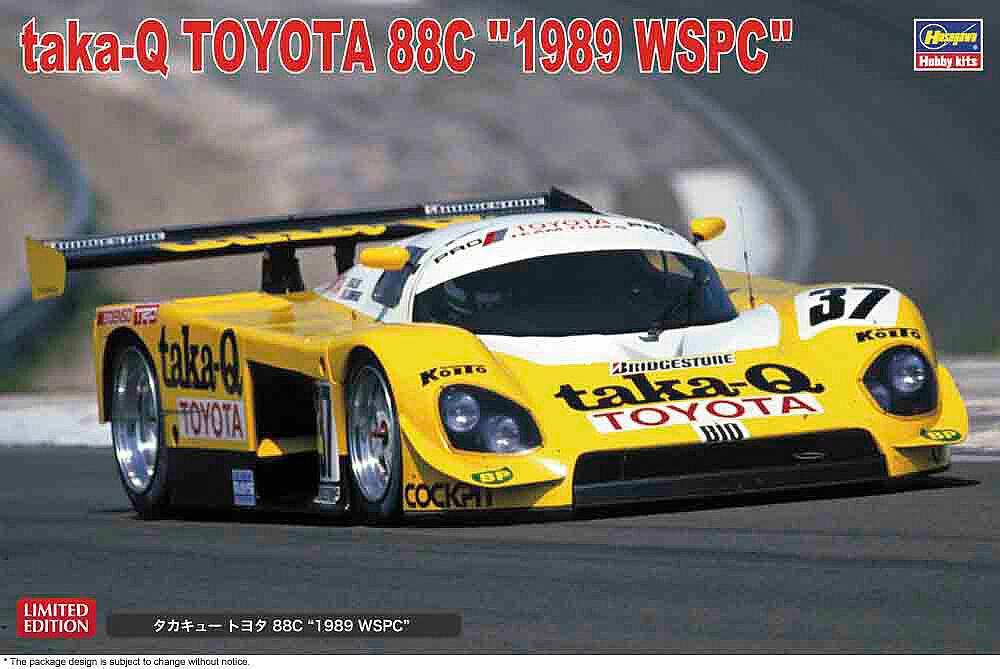 20 24 günstig Kaufen-taka-Q Toyota 88C, 1989 WSPC. taka-Q Toyota 88C, 1989 WSPC <![CDATA[Hasegawa / 20576 / 1:24]]>. 